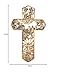 Dicksons Life of Christ Stories Carved Woodgrain 11 Inch Resin Hanging Wall Cross