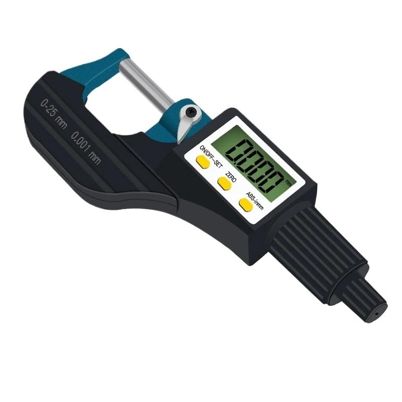 Micromètre extérieur numérique 0-25 mm avec écran LCD de haute précision