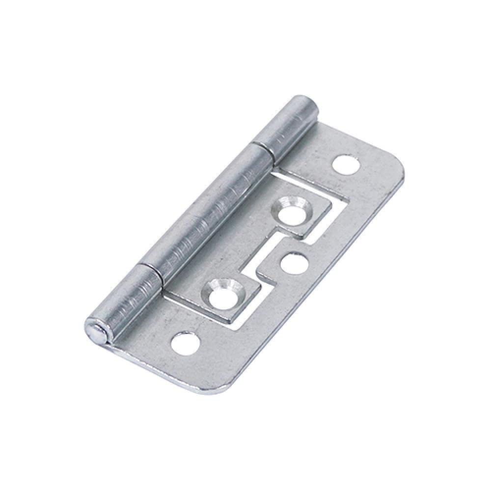 Timco Black Flush Hinges (105) Steel Silver - 63 X 37