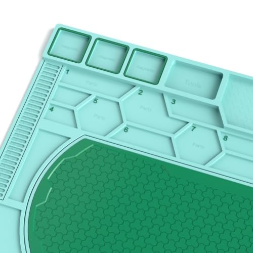 Alfombrilla magnética para reparar celulares con comodidad en tu banco de trabajo 8