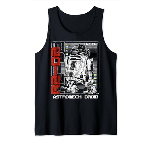 Débardeur Star Wars R2 Astromech Droid Poster Tank Top en taille standard