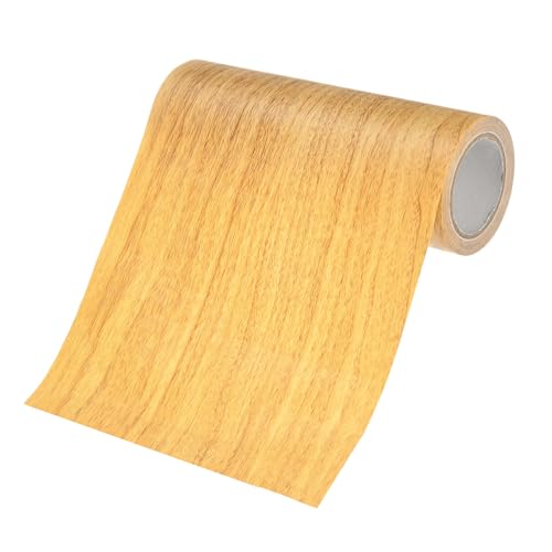 Image of M METERXITY 1-Roll Wood Grain Repair Tape, 6 Inch x 15ft Self-Adhesive Wood Floor Tape, Realistic Textured Repair Patch, Contact Paper for Furniture /Floors [Golden Camel]