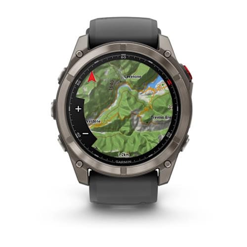 Image of Garmin Fenix 8 Pro 51 mm AMOLED - Multisport Smartwatch, 1.4 inch Touch Display, Up to 27 Days Battery Life, Maps, 80+ Sports Apps, ECG, Flashlight, LTE Telephony & 24 /7 SOS Emergency Call (Subscription