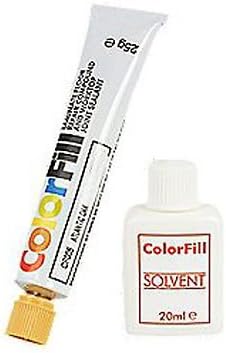 Colorfill Worktop Joint Sealant And Laminate Repair + Solvent Grey Glint CF048 by tyzacktools