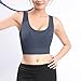 JOAU Women’s Longline Sports Bra Wirefree Medium Support Yoga Bras Gym Workout Tank Tops Seamless Beauty Back Bralettes