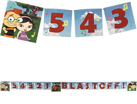 Little Einsteins Birthday Party Celebration ~ BANNER