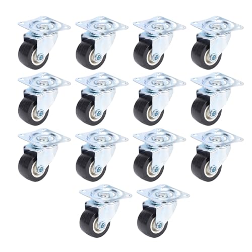 Roulettes de meubles pivotantes 1 pouce VBESTLIFE x14 pour table