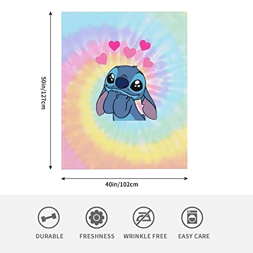 Dcvfswerf Cartoon Throw Blanket Flannel Fleece Blanket For Bed Sofa School Capming For Kids Teens 50" X 40"Inch #TOP4