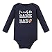 Hudson Baby Unisex Baby Long-Sleeve Bodysuits and Pants, Football Huddles Long-Sleeve, Newborn