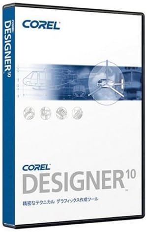 Amazon Corel Designer 10 日本語版 価格改定版 イラスト ペイント Pcソフト
