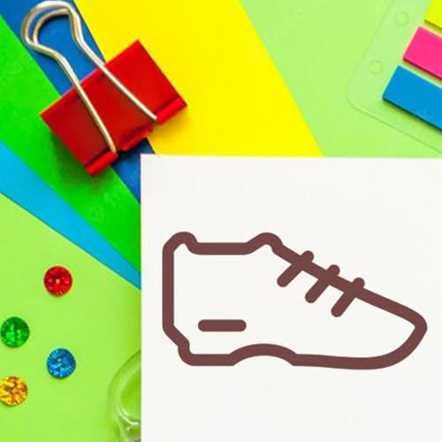 Self-Inking Sneaker Reward Stamp for Loyalty Cards