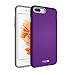 Produktbild zanasta Hülle kompatibel mit iPhone 8Plus / 7 Plus Schutzhülle Hybrid Hard Case und Silikon Back Cover Premium TPU-Bumper Shockproof Lila
