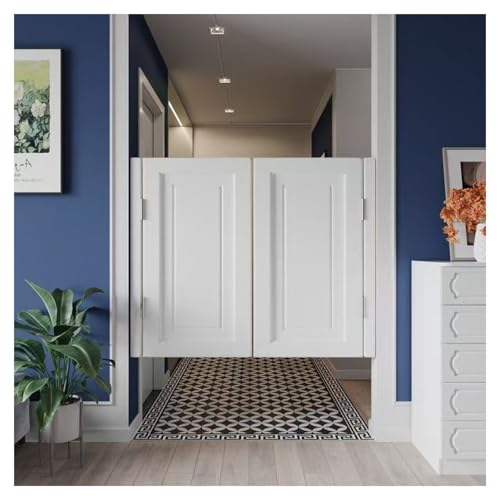 Puerta de media cintura| Occidental Puertas Mostrador Retro De Cafe| Cocina Puertas del Batiente del Salón| Puerta Abatible De Madera Maciza de mayordomo.(A,W120xH90cm(47.24x35.43in))