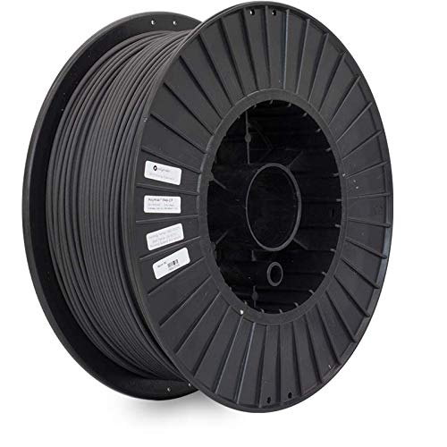 POLYMAKERPA6-CF Nylon Filament 2.85mm 2kg Black Carbon Fiber Nylon 3D Printing Filament - PolyMide PA6-CF Warp Free 3D Printer Filament