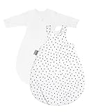 Julius Zöllner Babyschlafsack Cosy 62/68 Dots grau