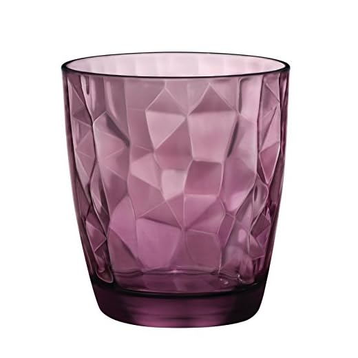 Diamond 3.02258 - Set de 6 vasos (36 cl), color morado