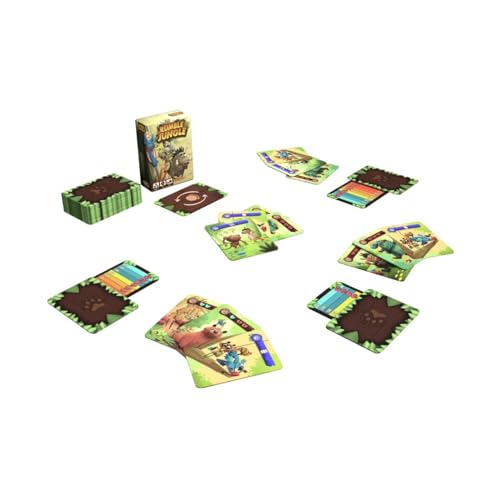 Rumble Jungle - Card Game, 2-4 Players, Family Strategy Board