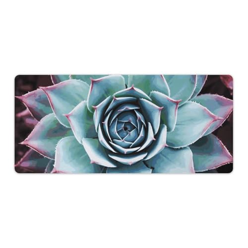 Tapis de souris de jeu succulentes grand tapis de bureau XL