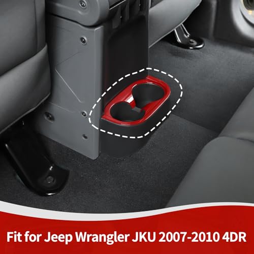 Portavasos trasero para Jeep Wrangler JK 2007-2010 miniatura 4