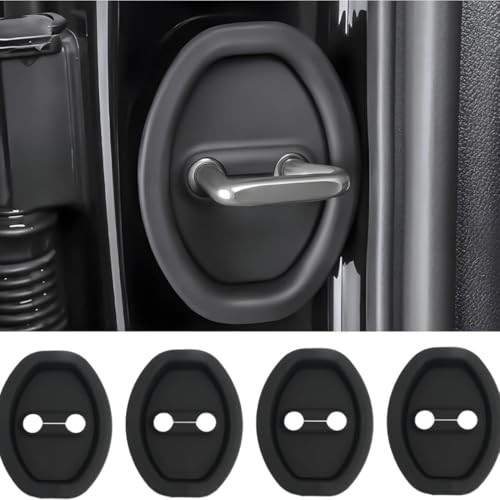 ENCHANTMENT car Door Lock Protector Cover 4PCS Car Silicone Rubbe...