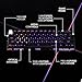 Logitech G PRO X 60 Lightspeed Wireless Gaming Keyboard, Ultra Compact TKL 60% Mechanical Keyboard for Windows PC, LIGHTSYNC RGB, Dual-Shot PBT Keycaps, GX Optical Tactile Switches - Black