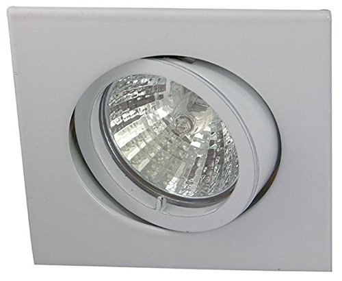 Preisvergleich Produktbild RUTEC Einbaustrahler Downlight 68mm qu ws ALU55471