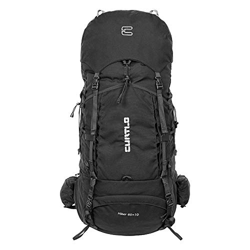 Mochila Cargueira Hiker 60+10L CURTLO MOC090 - cor preto