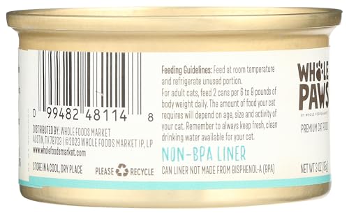 Image of Whole Paws Chicken and Tuna Recipe Cat Food, 3 oz