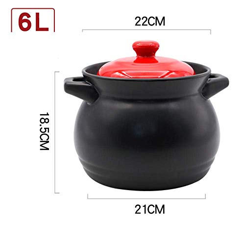 Cocotte en céramique d'argile supérieure - Marmite d'exception pour la cuisine maison