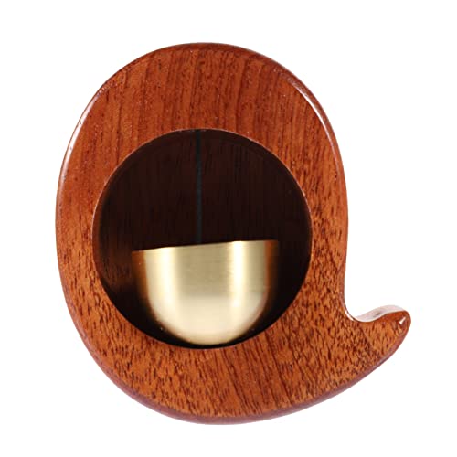Carillon à vent en bois noble et sonnette magnétique pour porte d'entrée