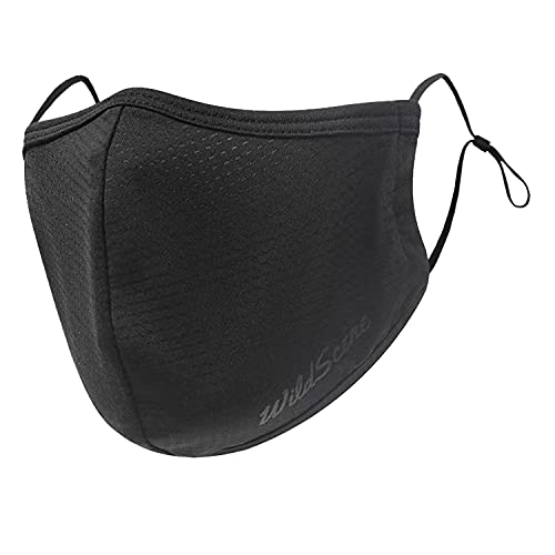 Wild Scene スポーツマスク 男女兼用 調整可能 アジャスタータイプ 繰り返し 洗える タフ設計 メッシュ ランニング 運動用