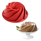 ►PREMIUMQUALITÄT: Unsere Silikon-Kuchenformen bestehen aus hochwertigem Silikon in Lebensmittelqualität, Mikrowelle, Gefrierschrank und Geschirrspüler und sind lebenslang haltbar. Kein Metallrost mehr!