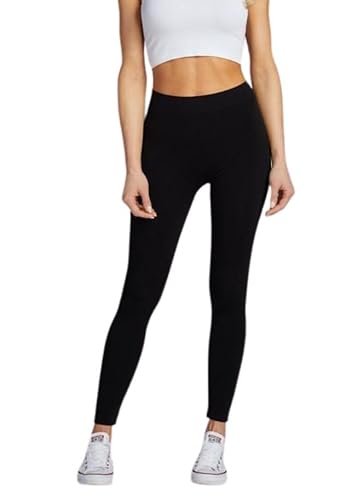 C'est Moi Black Bamboo Leggings - One Size