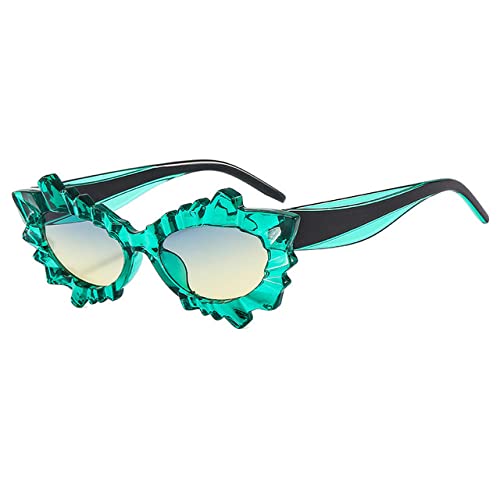 Lunettes de soleil œil de chat irrégulières pour sublimer vos looks urbains et festivals