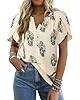 Timeson Plus Size Tops for Women: Boho Beach Vacat... #4