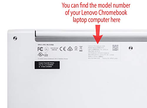 Capa rígida mCover para laptop Chromebook da série Lenovo C330 de final de 2018 de 11,6 polegadas (n