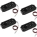 JUZITAO 4PCS Speaker 5 Watt 8 Ohm Double Cavity Mini Speaker Full-Range Cavity Advertising Machine Small Loudspeaker 3.3V 5V with JST-PH2.5mm-2 pin Interface Small Electronic Projects