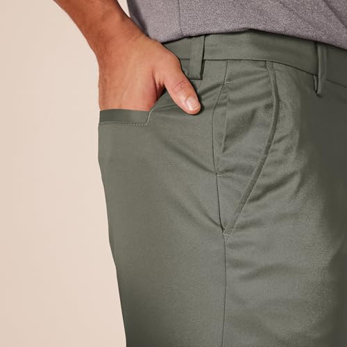 Image of Amazon Essentials Men's Classic-Fit Moisture-Wicking Stretch Golf Pants with Active Waistband (Available in Big & Tall)