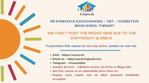 344Rs - DR KANHAIYA KACHCHHAWA - CBT - COGNITIVE BEHAVIORAL THERAPY