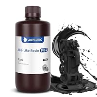 ANYCUBIC ABS-Like Resin Pro 2, 3D Drucker Resin mit erhöhter Festigkeit und Zähigkeit, Hoher Präzision und Geringe Schrumpfung, Weitgehende Kompatibilität mit allen Resin 3D Druckern (Schwarz,1000g)
