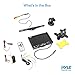 Pyle Rear View Backup Car Camera - Screen Monitor System w/ Parking and Reverse Assist Safety Distance Scale Lines, Waterproof & Night Vision, 7