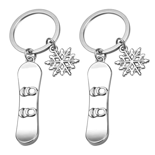 CHROMACRAFT Llaveros De Snowboard De 2 Piezas, Llaveros Creativos, Llaveros con Temática De Deportes De Invierno, Llaveros De Regalo | Ya disponible en tu tienda friki favorita! En mundofriki.es! CHROMACRAFT Llaveros De Snowboard De 2 Piezas, Llaveros Creativos, Llaveros con Temática De Deportes De Invierno, Llaveros De Regalo | Ya disponible en tu tienda friki favorita! En mundofriki.es!