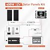 RICH SOLAR 400 Watt Solar Kit Contains 2 high Efficiency 200W Monocrystalline Panels with 9 busbars and 40A MPPT Controller