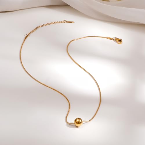 Image of Rubans Demi Fine Stainless Steel Pendant Chain Daily Gift for Women & Girls