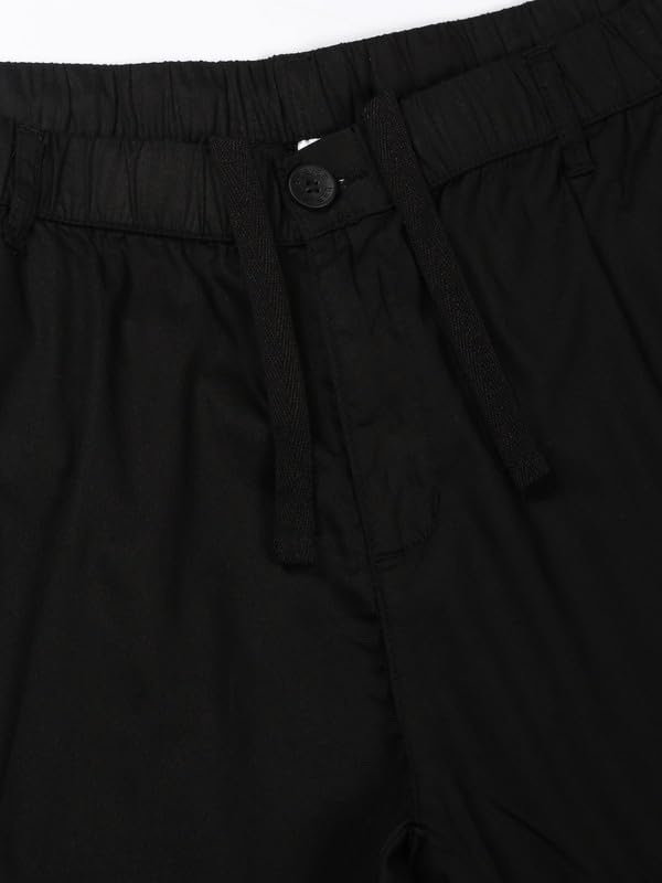 Image of BEEVEE Solid Lounge Wear Bottoms for Men