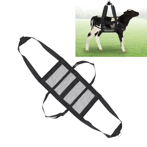 Estilingue de Pesagem de Gado, Eslinga de Balança Suspensa de Malha de Nylon para Bezerros, Cordeiro