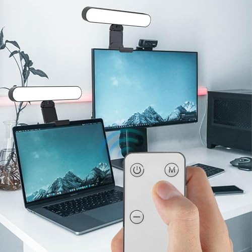 Iluminación de video ajustable y luces de videoconferencia 5