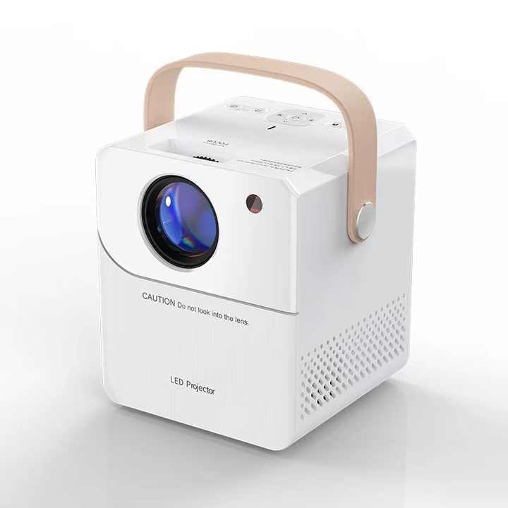Image of BIGASUO Full HD 1080P Smart Android WiFi Wireless Home Theater LED Video Mobile 4K Cinema Portable Mini Projector with Bluetooth (BGP38)