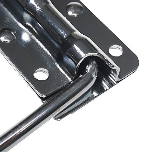 HMF 14990-09 Cheast Handle for Boxes, Silver,black, 12,5 x 4 x 0,2 cm - Image 4
