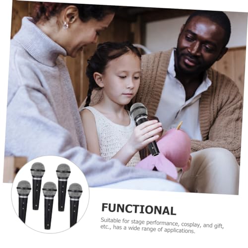 Micro de scène factice idéal pour accessoire de déguisement - 7